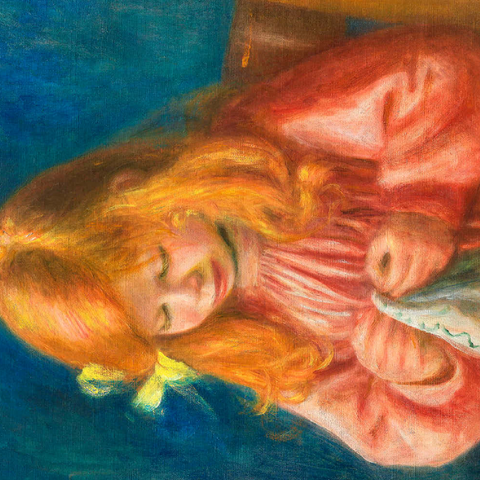 Jean Renoir Sewing (1899–1900) by Pierre-Auguste Renoir 100 Puzzle 3D Modell