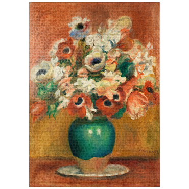puzzleplate Flowers (Fleurs) (1885) by Pierre-Auguste Renoir 1000 Puzzle