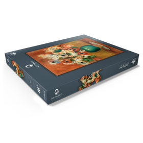 Darstellung des Puzzle Motivs Flowers (Fleurs) (1885) by Pierre-Auguste Renoir - Puzzleteile: 100