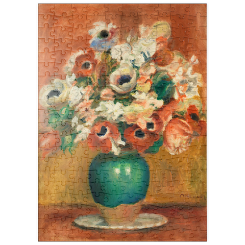 puzzleplate Flowers (Fleurs) (1885) by Pierre-Auguste Renoir 200 Puzzle