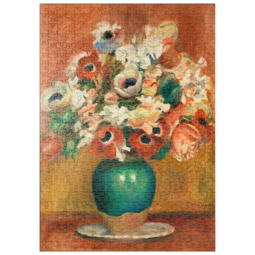 puzzleplate Flowers (Fleurs) (1885) by Pierre-Auguste Renoir 500 Puzzle