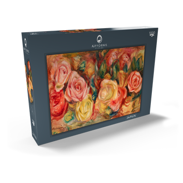 Roses (1912) by Pierre-Auguste Renoir 1000 Puzzle Schachtel Ansicht2