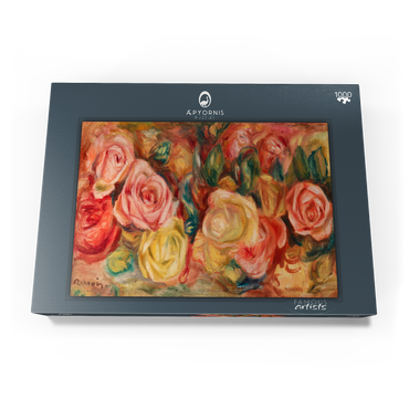 Roses (1912) by Pierre-Auguste Renoir 1000 Puzzle Schachtel Ansicht3