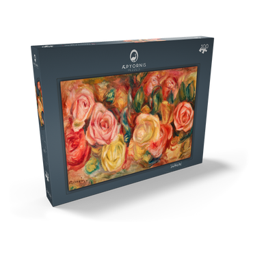 Roses (1912) by Pierre-Auguste Renoir 100 Puzzle Schachtel Ansicht2