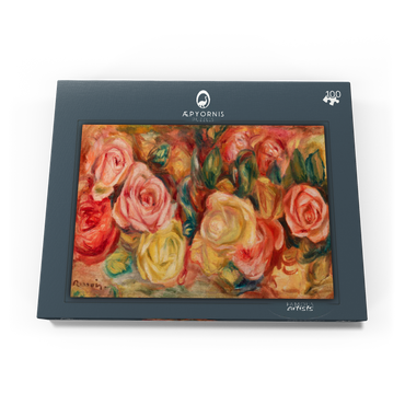Roses (1912) by Pierre-Auguste Renoir 100 Puzzle Schachtel Ansicht3