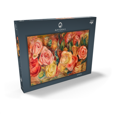 Roses (1912) by Pierre-Auguste Renoir 200 Puzzle Schachtel Ansicht2