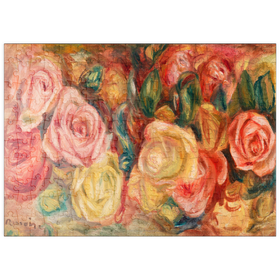 Darstellung des Puzzle-Motivs Roses (1912) by Pierre-Auguste Renoir – Puzzleteile: 200
