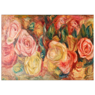puzzleplate Roses (1912) by Pierre-Auguste Renoir 200 Puzzle
