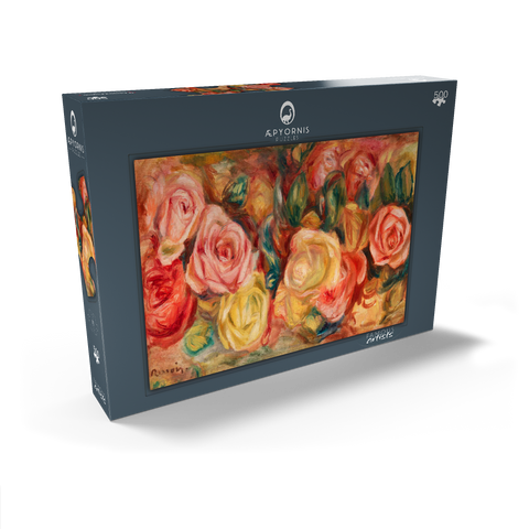 Roses (1912) by Pierre-Auguste Renoir 500 Puzzle Schachtel Ansicht2