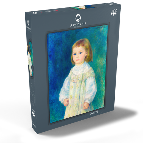 Lucie Berard (Child in White) (1883) by Pierre-Auguste Renoir 100 Puzzle Schachtel Ansicht2