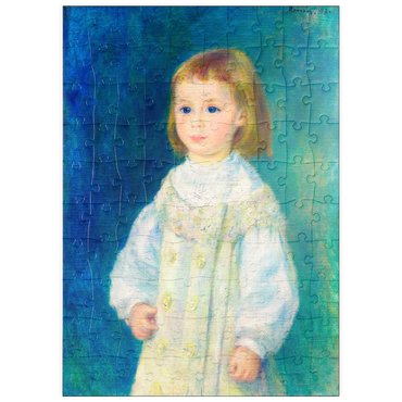 puzzleplate Lucie Berard (Child in White) (1883) by Pierre-Auguste Renoir 100 Puzzle