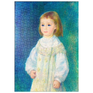 puzzleplate Lucie Berard (Child in White) (1883) by Pierre-Auguste Renoir 500 Puzzle