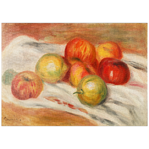 puzzleplate Apples, Orange, and Lemon (Pommes, oranges et citrons) (1911) by Pierre-Auguste Renoir 1000 Puzzle