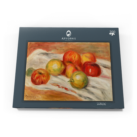 Apples, Orange, and Lemon (Pommes, oranges et citrons) (1911) by Pierre-Auguste Renoir 200 Puzzle Schachtel Ansicht3