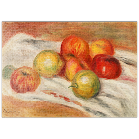 Darstellung des Puzzle-Motivs Apples, Orange, and Lemon (1911) by Pierre-Auguste Renoir – Puzzleteile: 500
