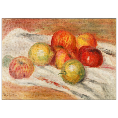 puzzleplate Apples, Orange, and Lemon (Pommes, oranges et citrons) (1911) by Pierre-Auguste Renoir 500 Puzzle