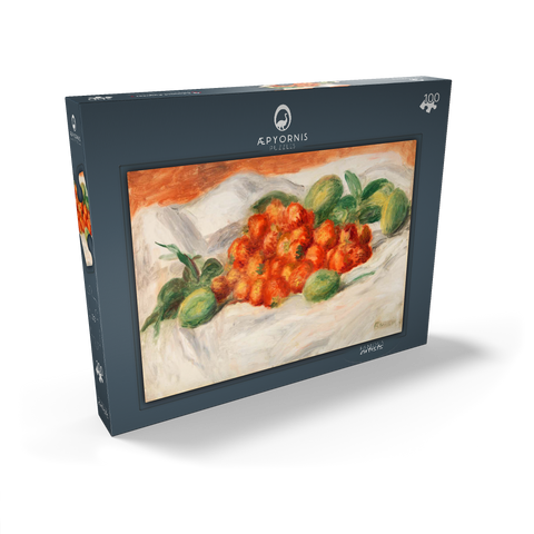 Strawberries and Almonds (Fraises et amandes) (1897) by Pierre-Auguste Renoir 100 Puzzle Schachtel Ansicht2