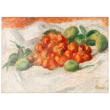 puzzleplate Strawberries and Almonds (Fraises et amandes) (1897) by Pierre-Auguste Renoir 200 Puzzle