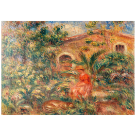 Darstellung des Puzzle-Motivs Farmhouse (La Ferme) (1917) by Pierre-Auguste Renoir – Puzzleteile: 1000