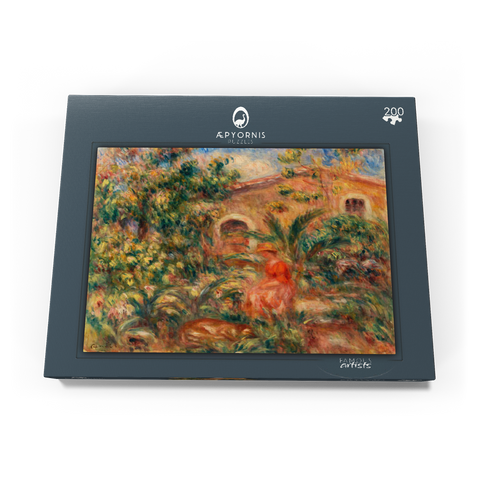 Farmhouse (La Ferme) (1917) by Pierre-Auguste Renoir 200 Puzzle Schachtel Ansicht3