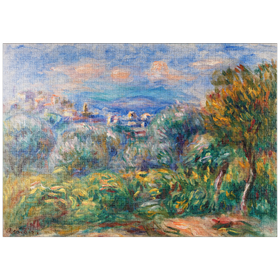 Darstellung des Puzzle-Motivs Landscape (Paysage) (1917) by Pierre-Auguste Renoir – Puzzleteile: 1000