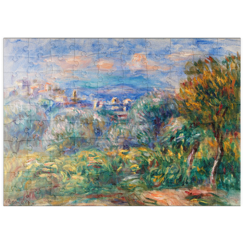 puzzleplate Landscape (Paysage) (1917) by Pierre-Auguste Renoir 100 Puzzle