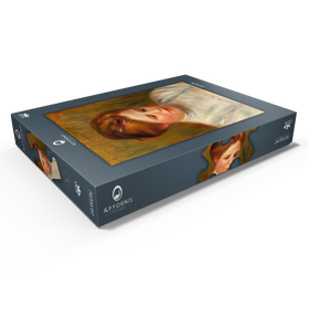 Darstellung des Puzzle Motivs Head (Tête). Also called Etude de brodeuse (1904) by Pierre-Auguste Renoir - Puzzleteile: 500
