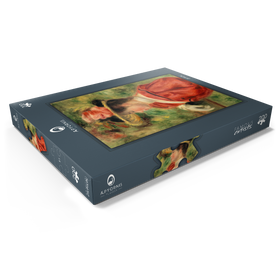 Alternative Darstellung des Puzzle-Motivs Woman with Glove (Femme au gant) (1893-1895) by Pierre-Auguste Renoir – Puzzleteile: 200