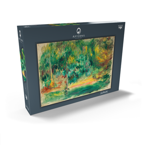 Paysage (1900) by Pierre-Auguste Renoir 1000 Puzzle Schachtel Ansicht2
