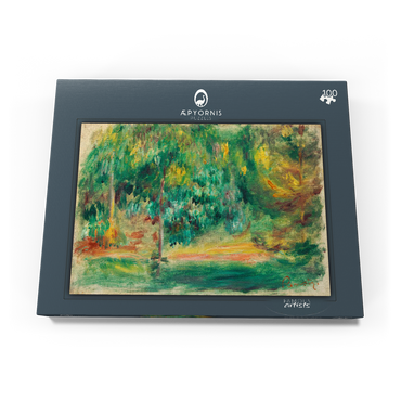 Paysage (1900) by Pierre-Auguste Renoir 100 Puzzle Schachtel Ansicht3