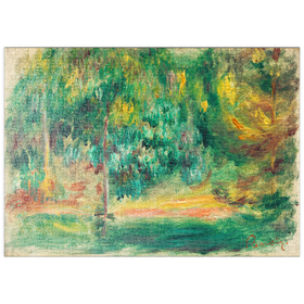 Darstellung des Puzzle Motivs Paysage (1900) by Pierre-Auguste Renoir - Puzzleteile: 500