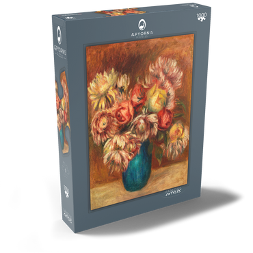 Flowers in a Green Vase (Fleurs dans un vase vert) (1912) by Pierre-Auguste Renoir 1000 Puzzle Schachtel Ansicht2