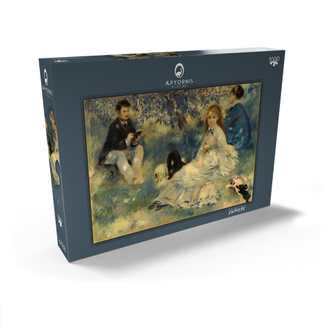Henriot Family (La Famille Henriot) (1875) by Pierre-Auguste Renoir 1000 Puzzle Schachtel Ansicht2