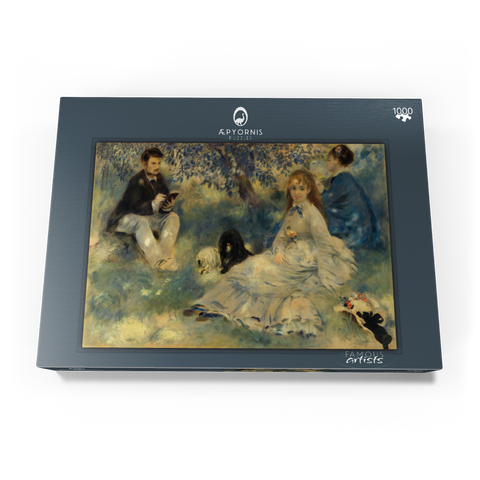 Henriot Family (La Famille Henriot) (1875) by Pierre-Auguste Renoir 1000 Puzzle Schachtel Ansicht3