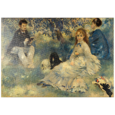 puzzleplate Henriot Family (La Famille Henriot) (1875) by Pierre-Auguste Renoir 1000 Puzzle