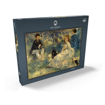 Henriot Family (La Famille Henriot) (1875) by Pierre-Auguste Renoir 100 Puzzle Schachtel Ansicht2
