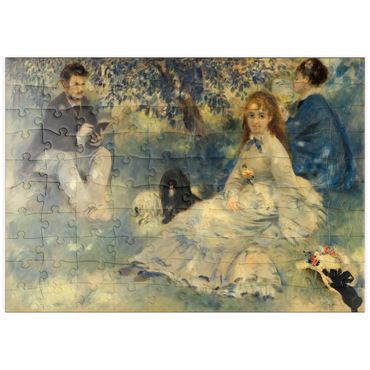 puzzleplate Henriot Family (La Famille Henriot) (1875) by Pierre-Auguste Renoir 100 Puzzle