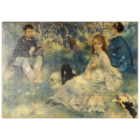 puzzleplate Henriot Family (La Famille Henriot) (1875) by Pierre-Auguste Renoir 200 Puzzle