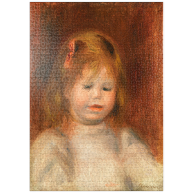Darstellung des Puzzle Motivs Portrait of Jean Renoir (1897) by Pierre-Auguste Renoir - Puzzleteile: 1000