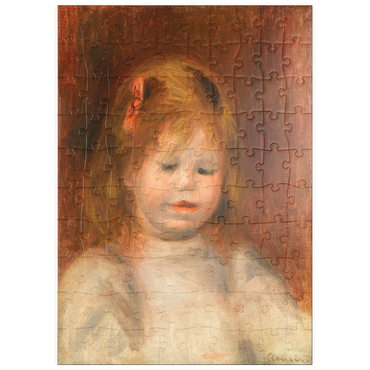 puzzleplate Portrait of Jean Renoir (Portrait de Jean Renoir) (1897) by Pierre-Auguste Renoir 100 Puzzle