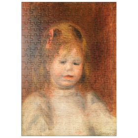 Darstellung des Puzzle-Motivs Portrait of Jean Renoir (1897) by Pierre-Auguste Renoir – Puzzleteile: 200