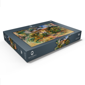 Alternative Darstellung des Puzzle-Motivs Farmhouse (La Ferme) (1917) by Pierre-Auguste Renoir – Puzzleteile: 1000