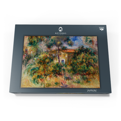 Farmhouse (La Ferme) (1917) by Pierre-Auguste Renoir 1000 Puzzle Schachtel Ansicht3