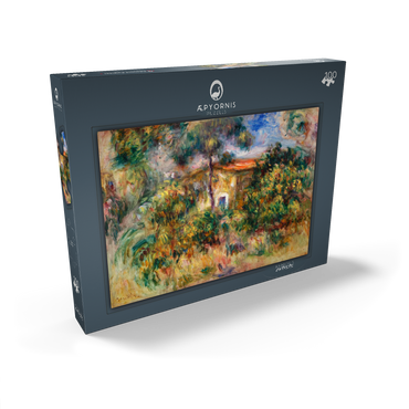 Farmhouse (La Ferme) (1917) by Pierre-Auguste Renoir 100 Puzzle Schachtel Ansicht2