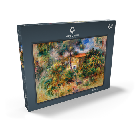 Farmhouse (La Ferme) (1917) by Pierre-Auguste Renoir 100 Puzzle Schachtel Ansicht2
