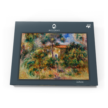 Farmhouse (La Ferme) (1917) by Pierre-Auguste Renoir 100 Puzzle Schachtel Ansicht3