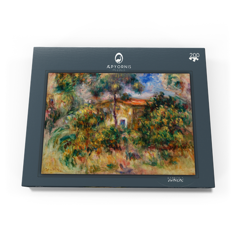 Farmhouse (La Ferme) (1917) by Pierre-Auguste Renoir 200 Puzzle Schachtel Ansicht3