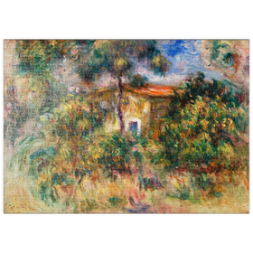 Darstellung des Puzzle-Motivs Farmhouse (La Ferme) (1917) by Pierre-Auguste Renoir – Puzzleteile: 500