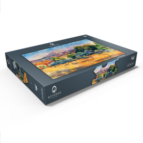 Alternative Darstellung des Puzzle-Motivs Montagne Sainte-Victoire (Paysage) (1889) by Pierre-Auguste Renoir – Puzzleteile: 1000