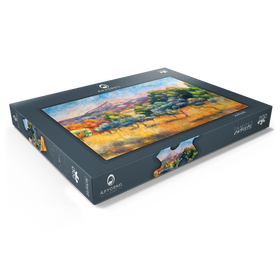 Darstellung des Puzzle Motivs Montagne Sainte-Victoire (Paysage) (1889) by Pierre-Auguste Renoir - Puzzleteile: 200